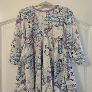 Winter Wonderland Long Sleeve Dress